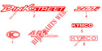 EMBLEMA  300 kymco-motociclos DINK DINK STREET 300 I ABS EURO III  17